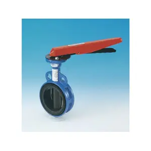 JL WINGERT COMPANY 161.567.003 Hand Lever 2.5" Butterfly Valve Blue