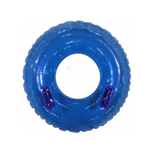 42" Single H-d Clear Water Park Tube Blue Tint