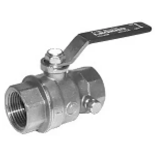 1" Forged Brass Full Port Ball Valve With Drain Fnpt X Fnpt 1" Forged Brass Full Port Ball Valve With Drain Fnpt X Fnpt