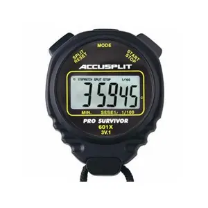 ACCUSPLIT INC A601XBK Black Accusplit A601x Pro Survivor Stopwatches