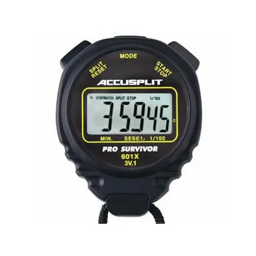 Black Accusplit A601x Pro Survivor Stopwatches Black Accusplit A601x Pro Survivor Stopwatches