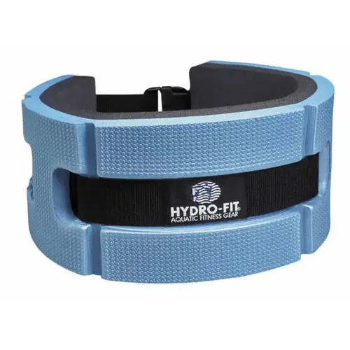 Small Blue Classic Wave Belt With Buckle Closure