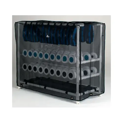 67" X 30" X 52" Black System 18 Rack Cover