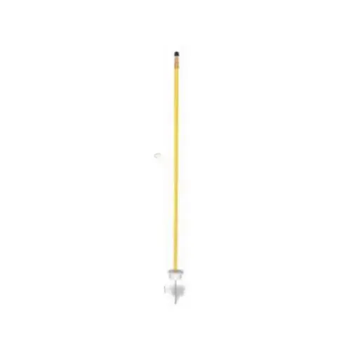 Bright Yellow Cupless Jr. Flagstick Practice Green Marker