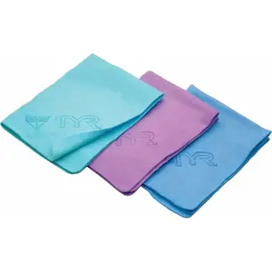 TYR(R) Sport LTW 17" X 13" Aqua Dry-off Sports Shammy Towel