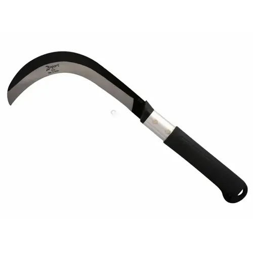 9" Carbon Steel Blade Sickle W/ Aluminum Handle