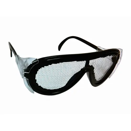Adj Fit Fog Free Wire Mesh Safety Glasses