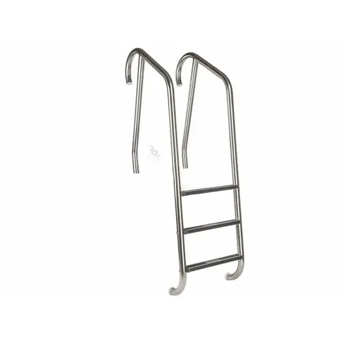 Marine Grade 3 Step Meridian Ladder With Stainless Steel Tread