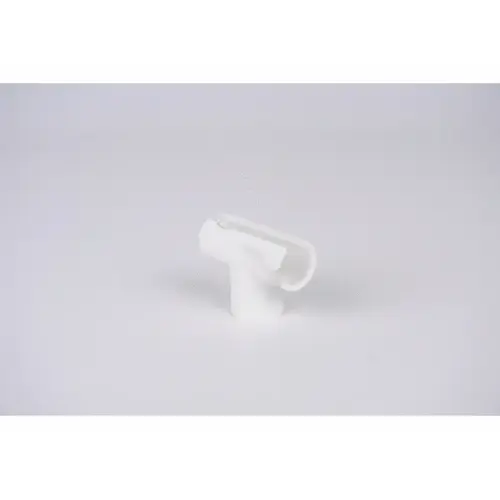 .5" X .5" White Sch 40 Pvc Snap Tee Snap X Fipt