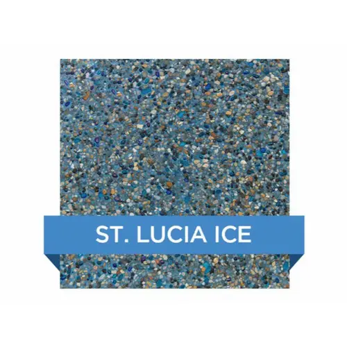 80 Lb St. Lucia Ice Sunstone Pearl Ice Pre-blended Pool Finish 80 Lb St. Lucia Ice Sunstone Pearl Ice Pre-blended Pool Finish