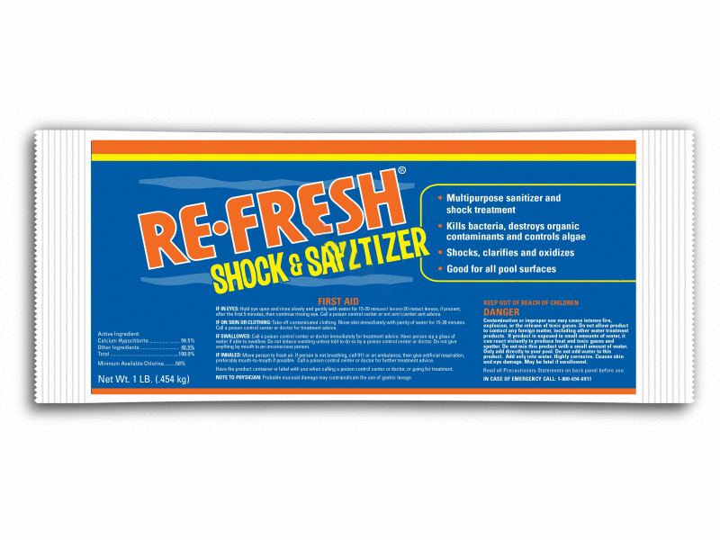 Refresh 25284 Refresh Shock & Sanitizer 59.5% White Buy Now