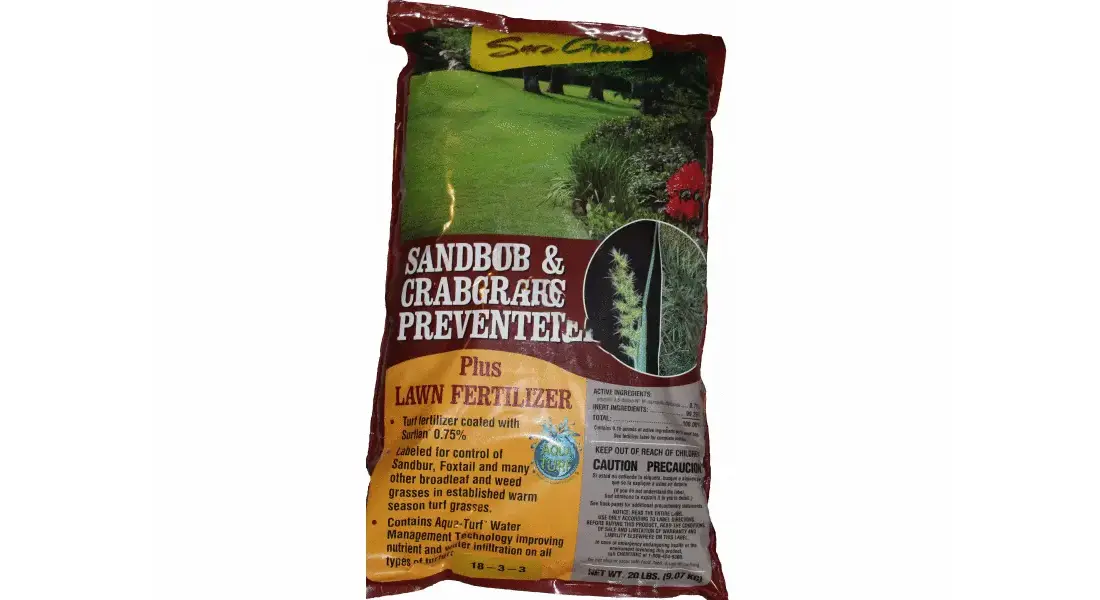 SURE GREEN 2183 Sure Green 18-3-3 Sandbur & Crabgrass Pre Buy Now