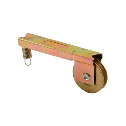 1" Steel Ball Bearing Center Groove Sliding Screen Door Spring Tension Roller for Thermo-Tech Doors 1" Steel Ball Bearing Center Groove Sliding Screen Door Spring Tension Roller for Thermo-Tech Doors