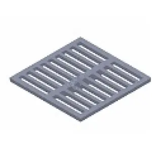 D & L SUPPLY I-2817-01I Cast Iron Drain Grate V64box