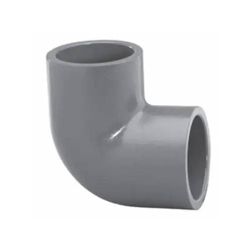 3/4 in. PVC 90-Degree Slip x Slip Elbow Gray 3/4 in. PVC 90-Degree Slip x Slip Elbow Gray