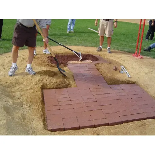 2.5" X 4" X 8" Red Moundmaster Blocks 8 Per Pack