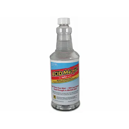 Qt Acid Magic Buffered Muriatic Acid Clear to Yellow