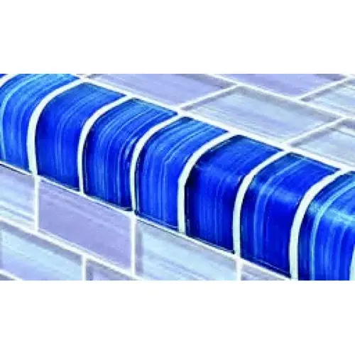 1x2 Watercolors Trim Car Blue