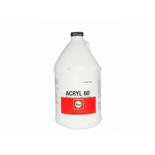 Building Systems Acryl 60; 1 gal Bottle, Milky White Building Systems Acryl 60; 1 gal Bottle, Milky White