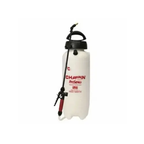Pro Series Compression Sprayer, 3 gal Tank, Poly Tank, 48 in L Hose Translucent White Pro Series Compression Sprayer, 3 gal Tank, Poly Tank, 48 in L Hose Translucent White