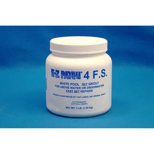 3 Lb E-z Patch 4 F.s. Underwater Pool Tile Set And Grout Repair