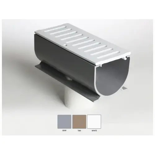 3" Tan Water Hog Bottom Drainout 3" Tan Water Hog Bottom Drainout