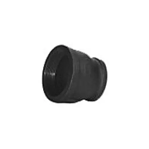 1 1/2" X 3/4" Black Malleable Reducer Coupling