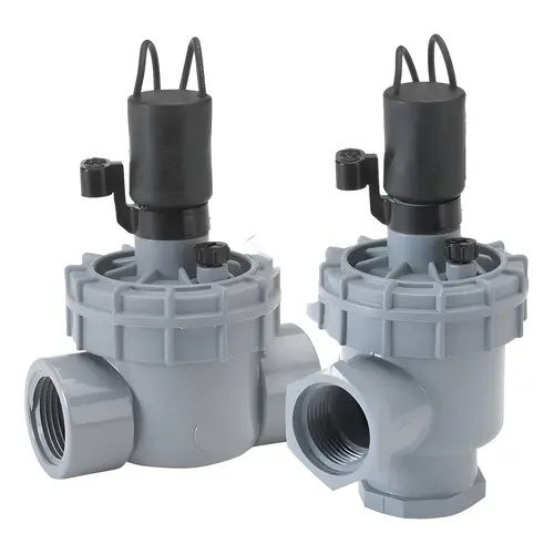 1" Npt Globe Valve Without Flow Control Gray