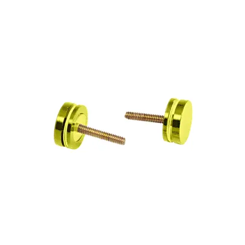 Gold Plated Replacement Washer/Stud Kit for Single-Sided Solid Pull Handle Gold Plated Replacement Washer/Stud Kit for Single-Sided Solid Pull Handle