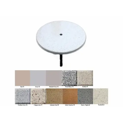 30" Tan Destination Series In-pool Table