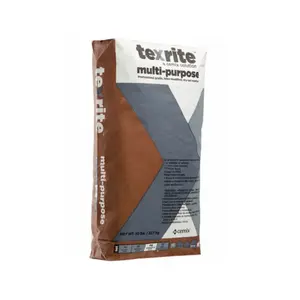 Texrite 31476 Polymer-modified Multi-purpose Thin-set Mortar 50 Lbs Bag White