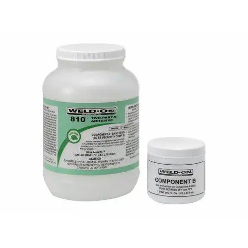 Qt 810 2-part Pvc Repair Adhesive White Qt 810 2-part Pvc Repair Adhesive White