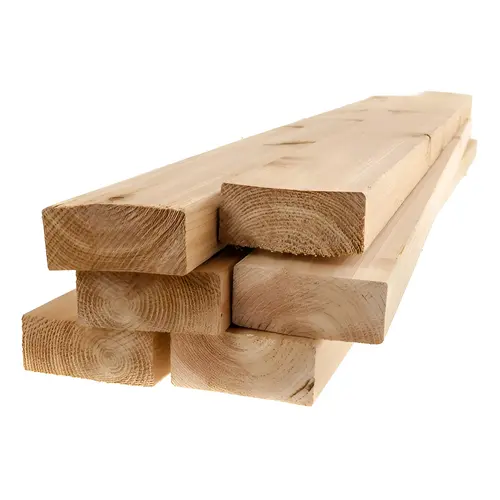 2"x4"x14' Appearance Grade Rough Western Red Cedar