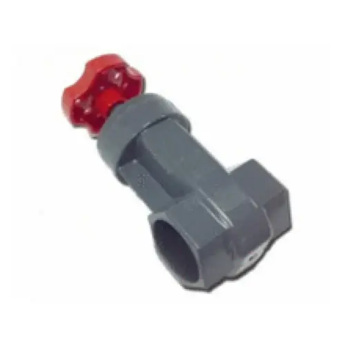 .5"s Gry Pvc Gate Valve Gray