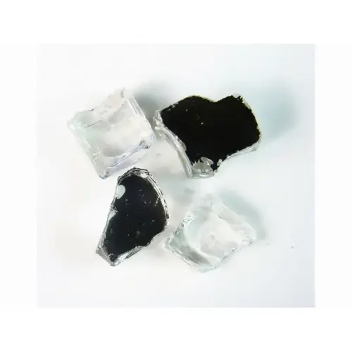 10# .5" Clear Reflective Fireglass