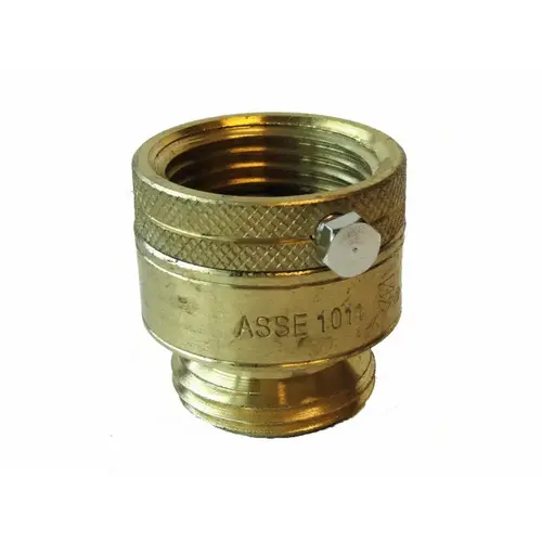 Vacuum Breaker Assembly 1011 .75", Color: Black, Size: .75", Pressure Rate: 125 psi Vacuum Breaker Assembly 1011 .75", Color: Black, Size: .75", Pressure Rate: 125 psi