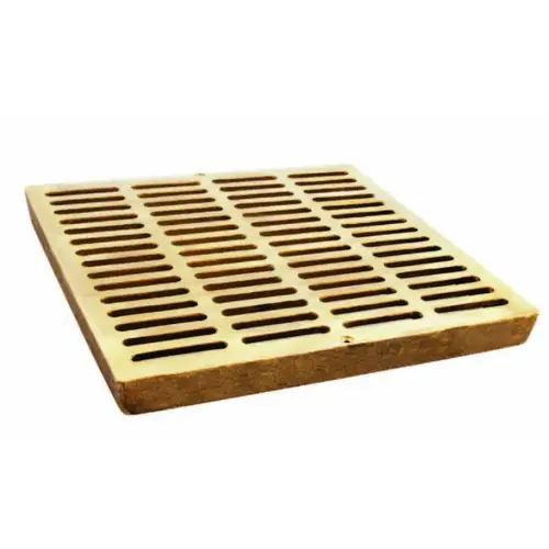 Nds 12"x12" Brass Square Grate Nds 12"x12" Brass Square Grate