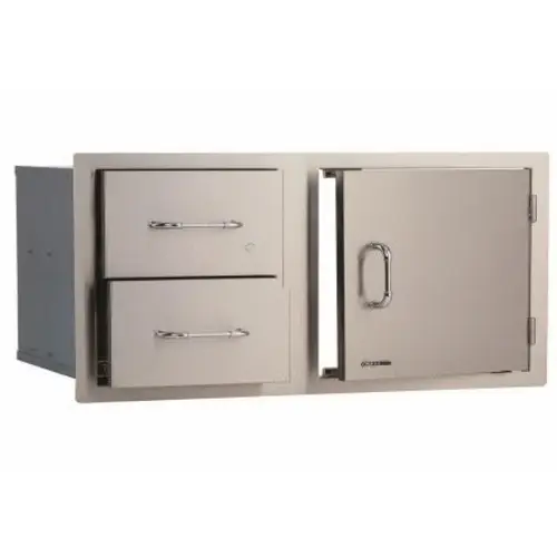 38" Ss Access Door & Drawer Combo 38" Ss Access Door & Drawer Combo