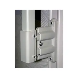 Vinyl Works Canada 1139-W White 4 Pc Fence Mounting Bracket