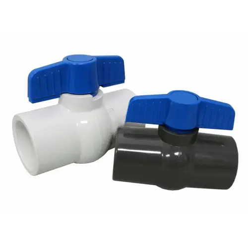 1" Gray Mip Valve Pvc/epdm Fpt X Fpt