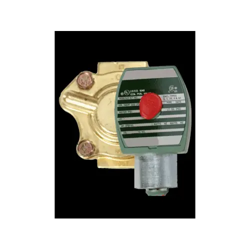 1.5" Asco Solenoid Valve Sc Nc 24vac Gold
