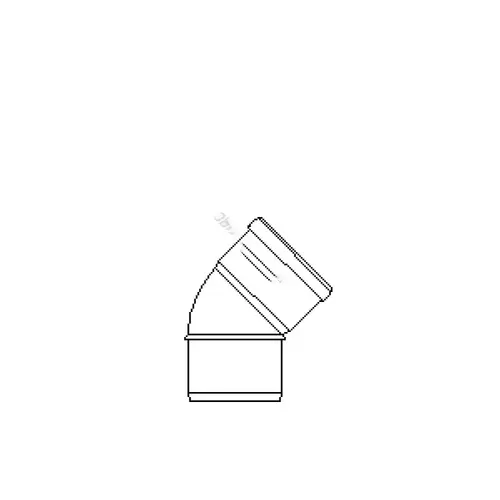Gpk Products 4"x4" 45 degree Spgxgask Sewer Fitti Gpk Products 4"x4" 45 degree Spgxgask Sewer Fitti