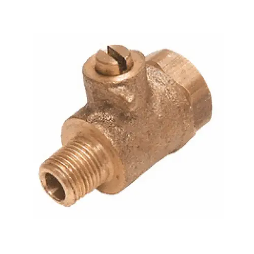 Wilkins Test Cock 1/8"x.25" Lead Free Wilkins Test Cock 1/8"x.25" Lead Free