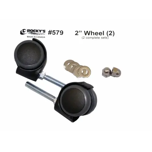 2/pk 2" Caster