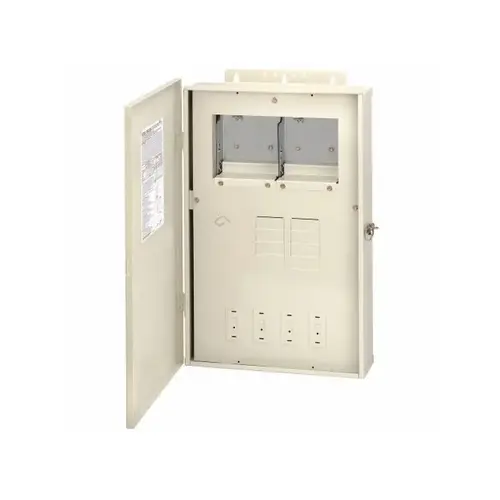 Empty Enclosure 2-mech & 100amp Brkr Empty Enclosure 2-mech & 100amp Brkr