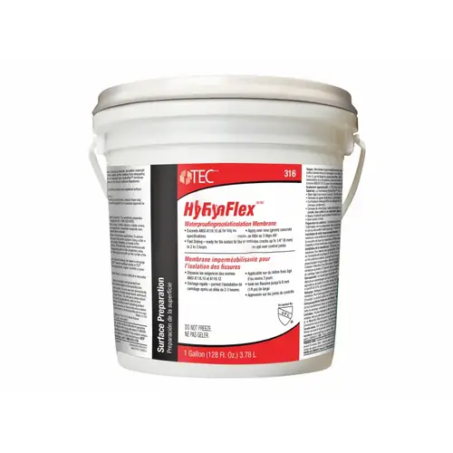 Hydraflex Waterproofing Crack Isolation Membrane 1 Gal Purple