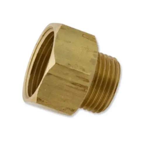 1" Female Hose To 3/4" Male Hose Brass Adapter