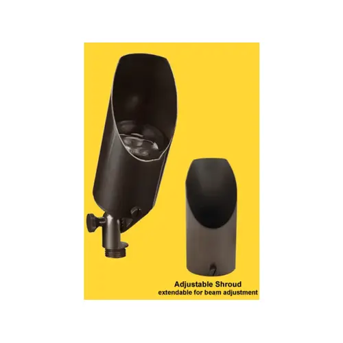 2.375" X 7.5" Gun Metal Bullet Light Fixture With Mr-16 Socket - No Lamp