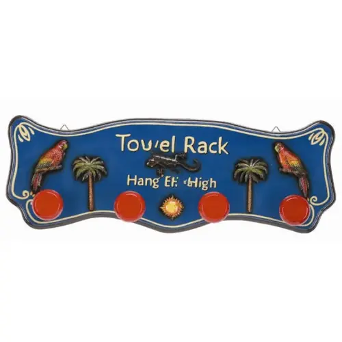 Outdoor Towel Rack