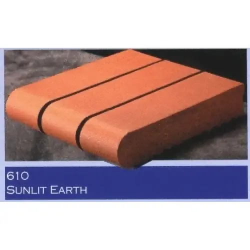 2-1/4" X 3-5/8" X 7-5/8" Sunlit Earth Brick Coping